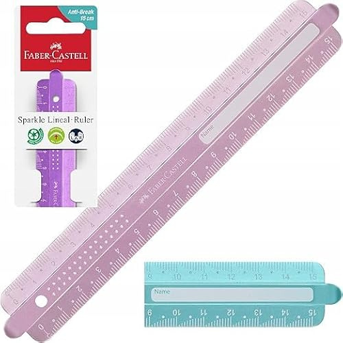 Faber-Castell Lineal 30 cm funkeln bruchfest