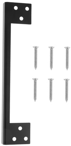 HEMOTON Loquet De Porte Protection Plaque De Renfort Pour Porte Bouclier De Sécurité Loquet à Pêne Dormant Protecteur Pour Intérieure