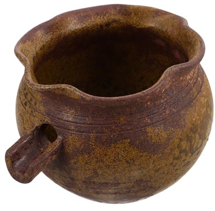 Sosoport Keramik-wasserbrunnen Mit Wasserfall Zirkulierend Für Garten Oder Terrasse Natürliche Wasserzirkulation Vintage-Design Für Drinnen Und Draußen