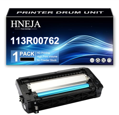 Unité Tambour 113R00762 Remplacement pour Xerox Phaser 4600 4620 4622 Imprimante | Haut Rendement | 80 000 Pages,Black-1 Pack