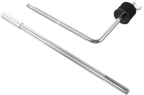 DECHOUS Soporte Metálico para Platillo de Batería Ajustable Extensión Larga para Soporte de Platillos Splash y Crash Accesorio de Aleación de Zinc para Percusión Fijación Estable