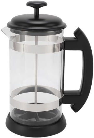 YDuupxe De Prensa Francesa, De Vidrio De Acero Inoxidable, Prensa De Té Fría Portátil para Viajes, Camping, Cocina, Oficina