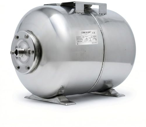 Membrankesse 50L Edelstahl Druckkessel Hauswasserwerk CHM GmbH® 8 Bar Druckkessel, Ausdehungsgefäß