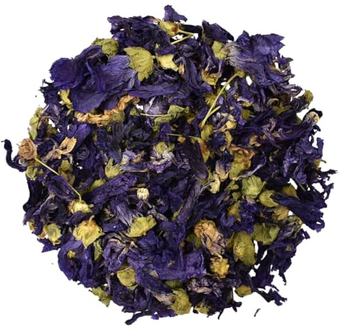 Bleu Mauve Séchées Fleurs Herbe - Malva Sylvestris L. (250g)