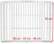 Marel Shop® - Griglie Estensibili in Plastica per Frigo Congelatore Misure Variabili da: 38-42-46 cm x 35 cm