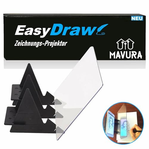 MAVURA EasyDraw Zeichenprojektor Zeichnungsprojektor Optisches Zeichen Kopierwerkzeug