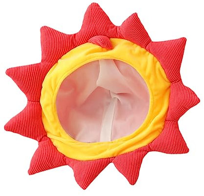 GALPADA 1stück Stylischer Sonnenblumen-löwenkopf-hut Für Halloween Und Kostümpartys Verstellbare Kopfbedeckung Für Erwachsene Für Rollenspiele Und Festivals