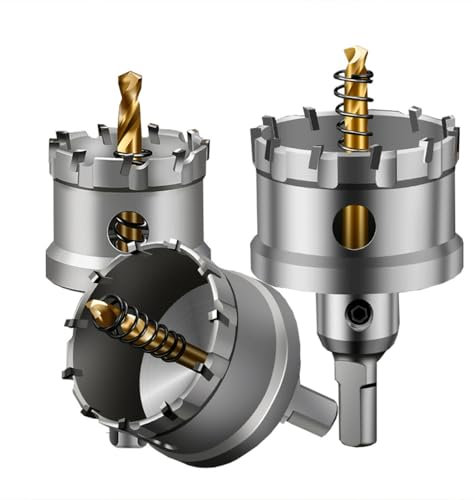 1 stück TCT Lochsäge Hartmetall-kernbohrer Kobaltschneidwerkzeuge Für Edelstahlplatte Eisen Metall, 160mm