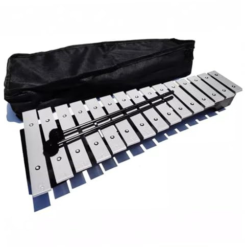 Xylophon-Instrument 15-Noten-Xylophon Mit Aluminiumplatte 15-Noten-Xylophon Celesta-Metallschlaginstrument