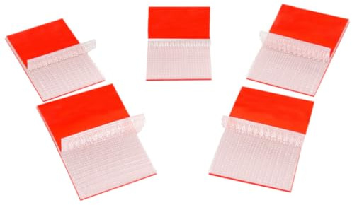 3M Dual Lock SJ4580 | Pilzkopf-Klettverschluss | Klettpads | selbstklebende Rückseite | durchsichtig | Maße & Menge wählbar / 25,4 mm x 50 mm (10 Stück) | Klettpads durchsichtig, selbstklebende Rückseite