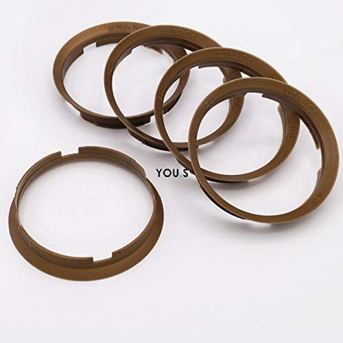 5 x ZENTRIERRINGE DISTANZRING für ALUFELGEN Z23D 76,9-74,1 mm Brock, Keskin, Tuning, Motec, Oxigin, RC, Tomason, Wheelworld, Advanti