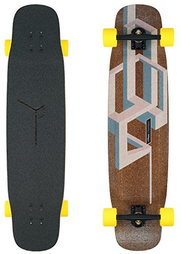 Loaded Boards Basalt Tesseract Bamboo Longboard Komplett (Nude, 86a Stimulus Wheels)