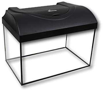 Diversa Aquarium with LED Lid - Professional Fish Tank - Real Glass, AQUARIUM WITH LED LID (25 Litre (40x25x25cm))