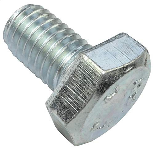 AERZETIX - C47347 - Satz von 50 stück - bolzen sechskantschrauben M10x16 - mit sechskantkopf - Ø10x16mm - DIN 933 - klasse 8.8 - aus verzinktem stahl - heimwerken - montagewerkzeug eisenwaren