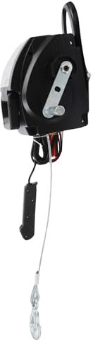 300W 12V Elektrische Seilwinde, Motorwinde Tragbarer Bootswinde Winde Seilzug mit Kabellose Fernbedienung - 2000 lbs (907 kg) Integrierter Griff und Schnellbefestigungsplatte für Quads, ATV, UTV