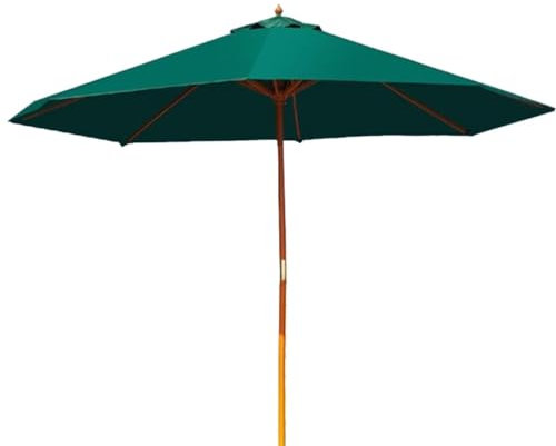 MCLIUJIA Gartenschirm Sonnenschirmschirm Für Den Außenbereich, Strandschirm Für Terrassencamping Im Freien, Ohne Sockel Sonnenschirm(Grün)