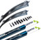 MOTOS Scheibenwischer Set für Mazda 6 III GJ, GL ab 12.2012 - Modernste Konstruktion, scheibenwischer vorne, Extrem leise, Langlebig & Wetterfest, TÜV & REACH Zertifiziert