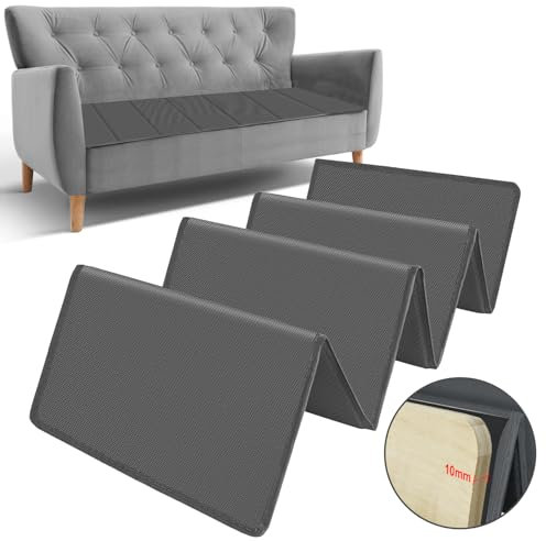 VERONLY Cojín de apoyo plegable para asiento caído, 167,5 x 43 cm, protector de sofá, tabla Oxford, tablas de madera para sofás de 3 plazas