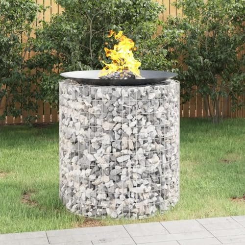 Verzinkter Gabionen-Gartentopf, 100 x 100 cm, Steinkorb im Freien, Terrasse, Garten, Grill, langlebige und stilvolle Foyer Dekor, ideal zum Bepflanzen und Landschaftsbau