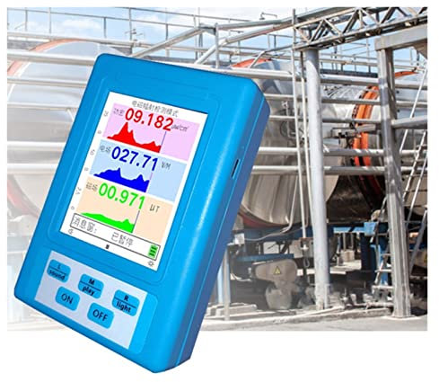 Contatore Geiger EMF. Tester radiazione elettromagnetica dosimeter intelligente alta sensibilità naturale PORTATO Detector del misuratore di forza elettromotiva
