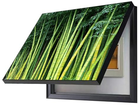 Caja De Medidor Pintura Decorativa Moderno Cubierta De Caja De Distribución Escondido Desmontable Cuadros Colgantes Cuadro Electrico Decorativos(D,40x30cm)