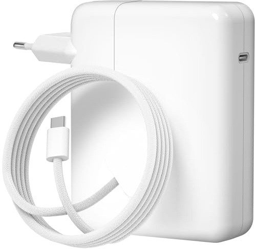 Chargeur pour MacBook Pro/Air 140W USB-C avec câble Magnetica 3 de 2 m,adaptateur de charge de remplacement compatible avec MacBook Pro 14/16 pouces et MacBook Air 13/15 pouces (2021-2025) M1 M2 M3 M4