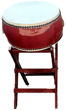 Taiko Giapponese, Tamburo Piatto Con Stand, Usato Per Spettacoli/Festival/Insegnamento Di Strumenti A Percussione,40CM