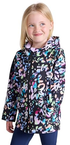 Mountain Warehouse Exodus Kids Softshell Jacket - Breathable, Water Resistant, Fleece Lined, Wind Resistant Coat, Boys & Girls - Autumn, Winter, Outdoor Lilac (05) Kids Size 7-8 Years