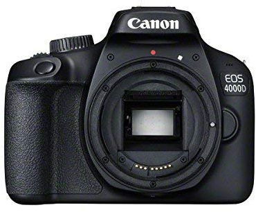 Canon EOS 4000D DSLR Camera Body - Black (Certified Refurbished)