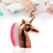 Brocha Quita Polvo Uñas, FainFun Unicornio Brocha Limpieza Uñas, Cepillo para Polvo de Uñas con Cerdas Densas y Suaves, Pincel Polvos Uñas Multifuncional, Se Puede Utilizar Como Brocha de Maquillaje.