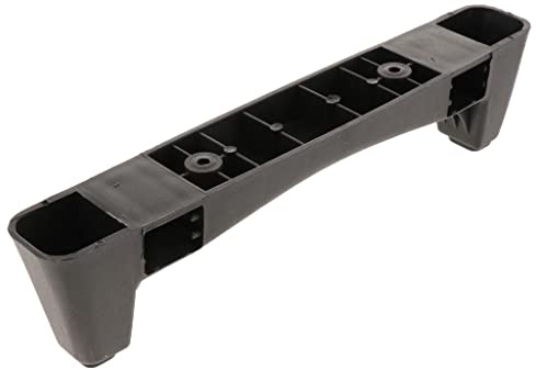 KOZEEY Piedino per Bagaglio Nero, Accessorio per Valigia, Supporto per Treppiede Universale, Trolley Riparazione Valigie, Staffa Piedi Avampiede #01