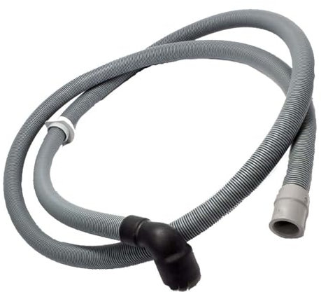 Tubo para lavavajillas para desagüe de agua con diámetro interior lado desagüe de 21 mm y longitud de 220 cm apto para AEG, Zanussi Rex, Electrolux