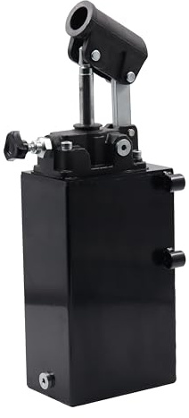 Hydrauliska handpumpar, enkelverkande 12–25–45 cc, oljetank 1–35 l. (E.W. 25 ccm 3 lt tank)