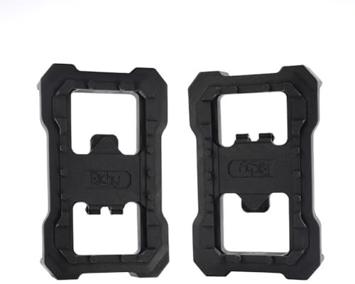 JUCHRZEY Fahrrad-Klickpedal-Plattform-Adapter, rutschfeste Fahrrad-Klickpedale, Konverter zu Flachpedal for M520/M540/M8000/M9000