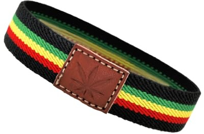 Jamaikanisches Armband, BOD Marley elastisches Rastafari, Reggae Jamaika, für Männer und Frauen