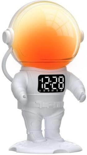 LOFICOPER Sunrise Alarm Clock, Wake Up Light, Sunrise Lamp with Touch/Volume/Brightness Control, 22 Color Night Light, 21 Soothing Sounds, Bluetooth Speaker, Daylight Alarm Clocks for Kids, Bedroom