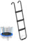 MOUNTTU Scala per Trampolino, 33x96 cm, 3 gradini Antiscivolo Resistenti, Rimovibili, con Gradino Largo per Bambini