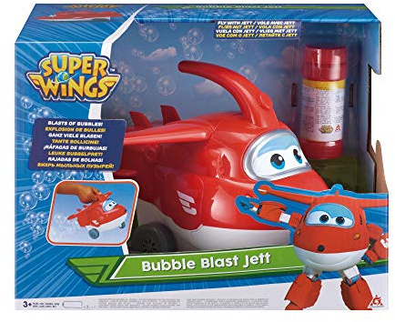 Auldey Super Wings Seifenblasen Bubble Blast Jett