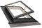 Emica - Lucernario apertura Libro in Alluminio | Linea Best Doppia Vetrata 4-9-4 | Interno Legno Abete | Ideale per uscita sul Tetto | Finestra da tetto (55x78 Base x Altezza)