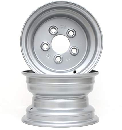 p4U 2X Caravan Pkw Anhänger Felge Anhängerfelge 6.00 x 10 Zoll H2 ET-4 5-LK 5 x 112 ML 67