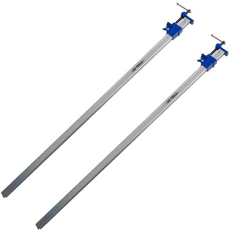 AB Tools 48 1200mm Aluminium Sash Clamp Grip Bench Work Holder Vice Slide Cramp 2pk