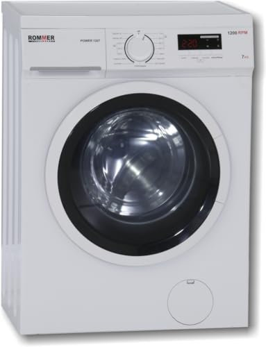 Lavadora Carga Frontal ROMMER POWER 1207 1200 RPM - 7 KG.