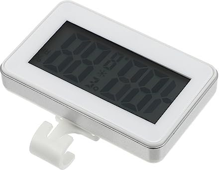 PRETYZOOM 3stücke Hängendes Hygrometer Und Thermometer Mini Temperatur Und Feuchtigkeitsmessgerät Für Kühlschrank Badezimmer Gewächshaus Mit Echtzeitüberwachung Und Magnetbefestigung