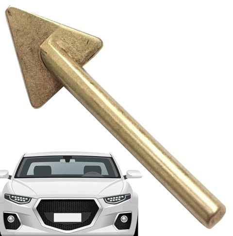 Embout de soudure pour pare-chocs - Pointe de fer à souder, pointes de rechange | Pointe de réparation en cuir robuste avec puissance de 80 W pour pare-chocs de voiture en plastique fissuré (0