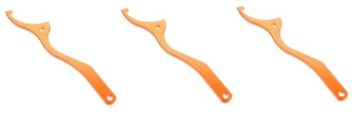 ULTECHNOVO 3stücke Pin Spanner Wrench Für Motorräder C-förmiger Hakenschlüssel Zur Anpassung Von Hinterstoßdämpfern Präzise Gefertigt Für Offroad-fans Und Einfache Handhabung
