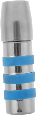 SOLUSTRE Metall Gewindeverbinder Stangenadapter Schraubverbinder Für Besenstiel 22–25mm Mit Niete Rostfrei Langlebig Für Wischmopp Reparatur