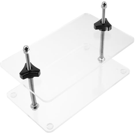 Mipcase Presse à Fromage Et Tofu En Acrylique Transparent, Compacte Et Légère, Vis Métallique Réglable, Pour Fabrication Maison De Fromage Et Tofu – Outil Pratique Cuisine Familiale
