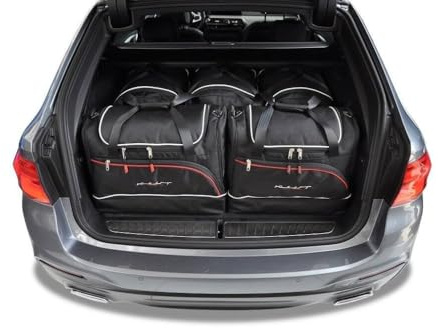 KJUST Dedizierte Reisetaschen 5 stk kompatibel mit BMW 5 TOURING G31 2017-2023