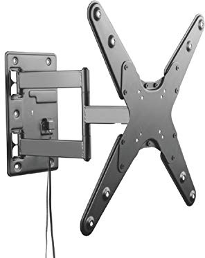 Master Mounts 2744L RV TV Wall Mount, Articulating, Locking, Tilts, Swivels - Travel Accessory for Trailers, RVs, Campers, Motor Homes, Boats, Fits up to 60+ Screens and up to 400x400mm