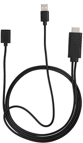 Simlug 2 en 1 USB 3.0 Femelle vers HDMI mâle HDTV Adaptateur HDMI 4K HD 1080P numérique HDTV AV TV Adaptateur Câble Cordon Téléphone Compatible Android